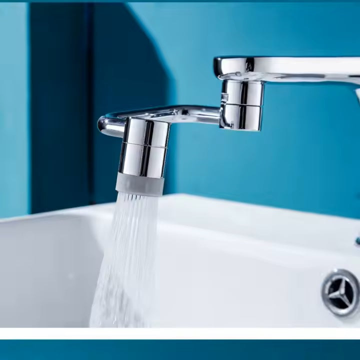 Universeller 1080° drehbarer Wasserhahnaufsatz mit Filter